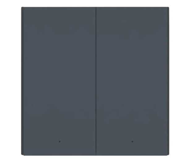 Aqara Przełącznik ścienny H1 bez neutralnego podwójny (szary) - 1246381 - zdjęcie 3